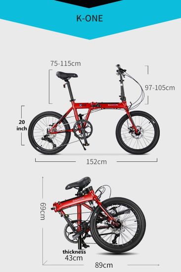 Складной велосипед Dahon K-One (2021)