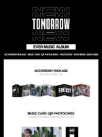 Альбом FANTASY BOYS - NEW TOMORROW 1st Mini Album EVER MUSIC ALBUM Version