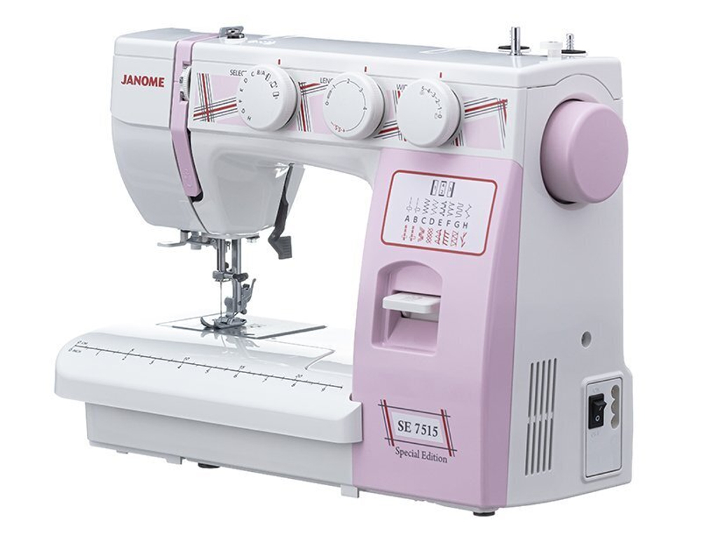 Бытовая швейная электромеханическая машина Janome SE7515