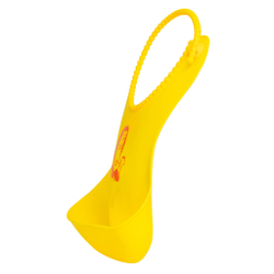 Слюнявчик гибкий с карманом 1 шт. ПОМА с 6 месяцев, жёлтый