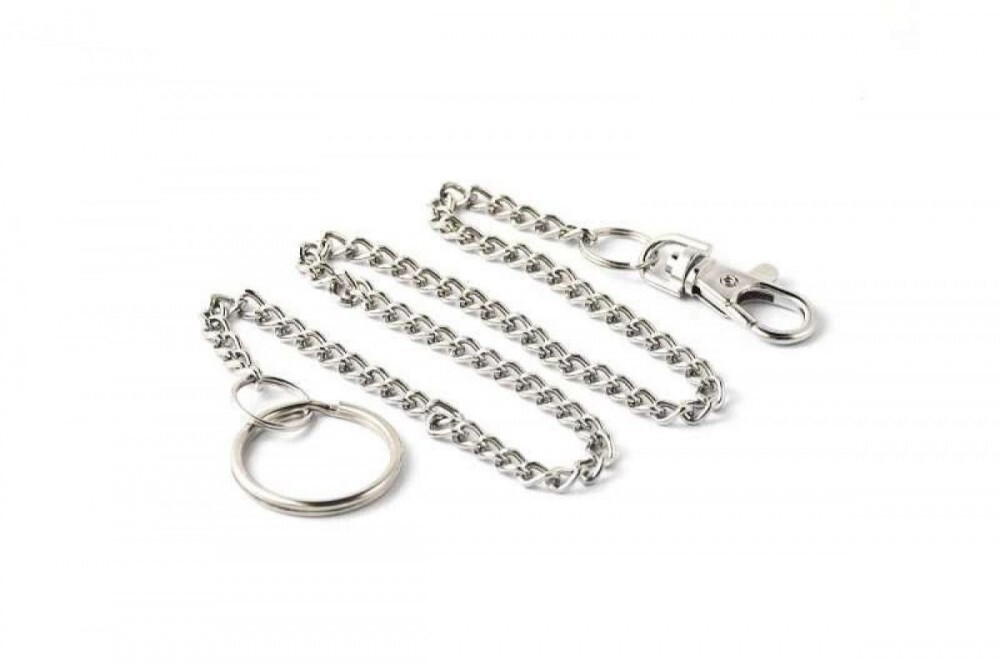 Цепочка с карабином и кольцом