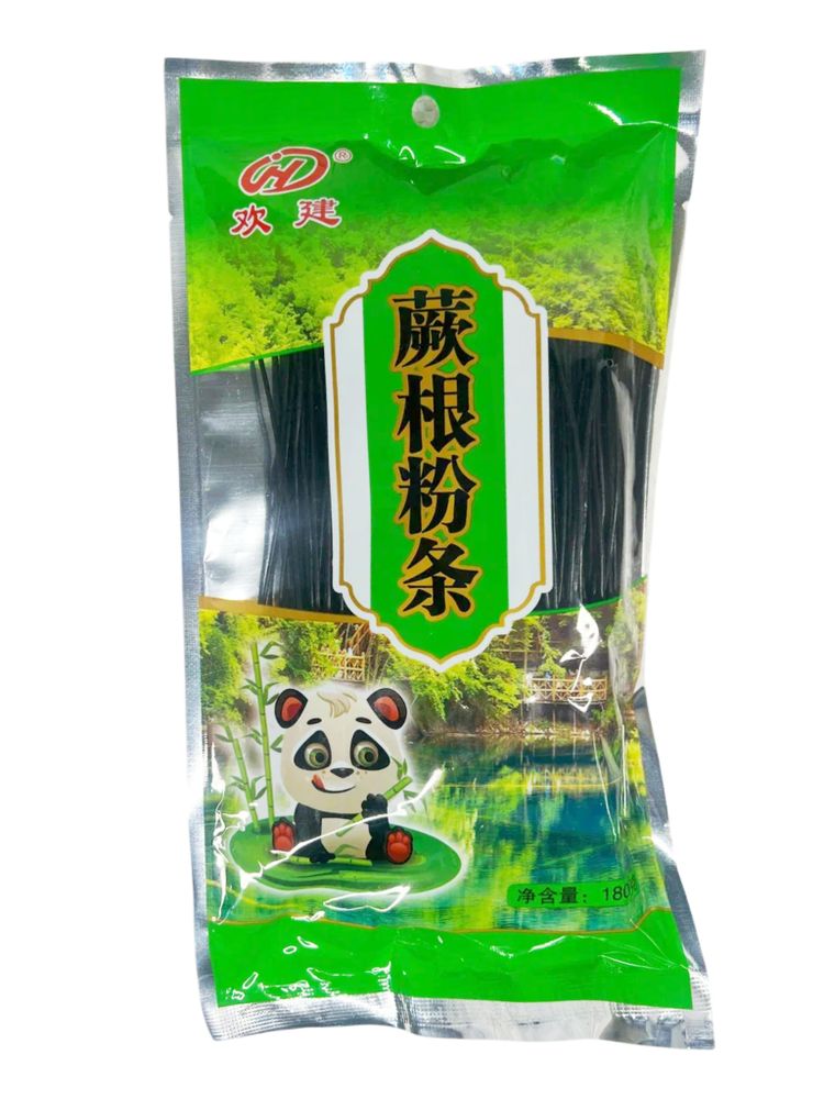 Лапша черная из папоротника Lvjinshan 180 г x 4 шт