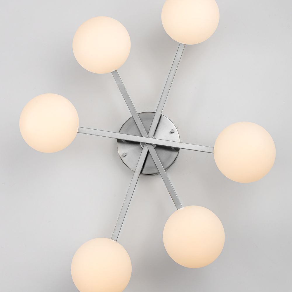 Citilux ATMAN SMART CL226A161 RGB LED Умная люстра Матовый Хром