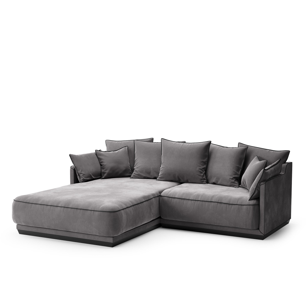 3-х местный нераскладной диван с кушеткой SOHO 811/802