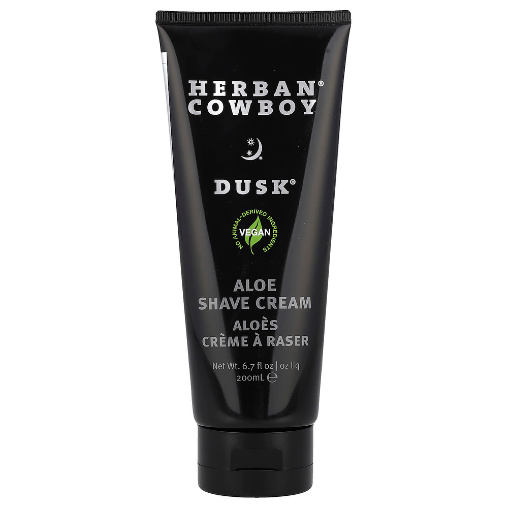Herban Cowboy, Крем для бритья с алоэ, Dusk®, 200 мл (6,7 жидк. Унции)