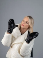 Варежки женские зимние непромокаемые болоньевые