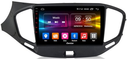 Магнитола для Lada Vesta 2015-2022, Vesta Cross -  Carmedia OL-9061 QLed, Android 10/12, ТОП процессор, CarPlay, SIM-слот