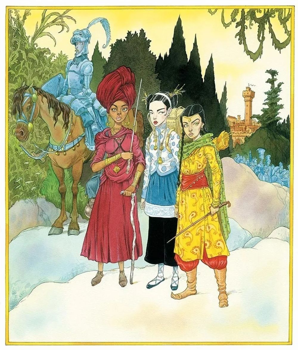 Сказки Барда Бидля (иллюстр. Криса Ридделла)