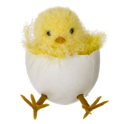 GAEM Изделие декоративное подвесное "Цыпленок" (блок 6шт), L7 W5 H7 см, 3в.