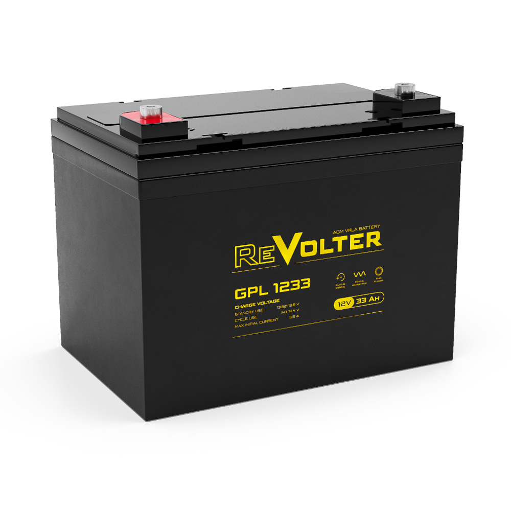 Аккумулятор REVOLTER GPL 1233