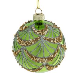 GAEM Набор из 12шт Украшение новогоднее "Шар", D 8 см, L35 W25 H8,5 см
