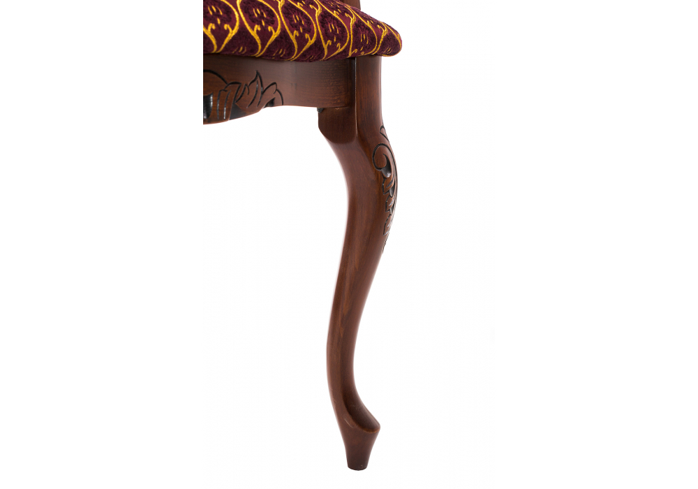 Стул деревянный Woodville Adriano 2 вишня с патиной