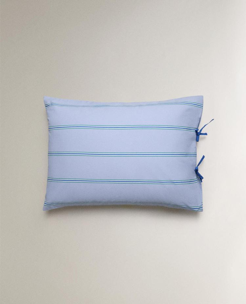 ZARA HOME ДЕТСКАЯ НАВОЛОЧКА В ПОЛОСКУ, СИНИЙ