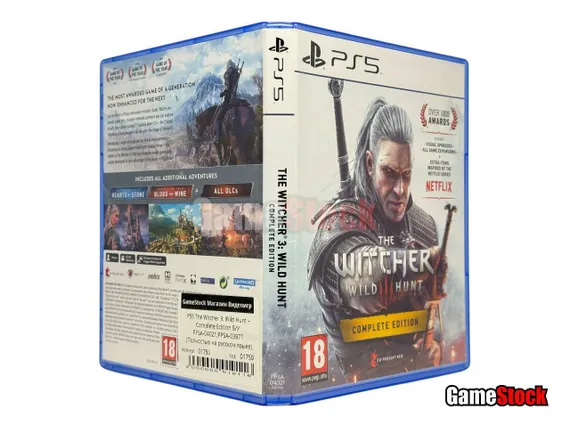 PS5 The Witcher 3: Wild Hunt – Complete Edition (Б/У, Полностью на русском языке, PPSA-04021/PPSA-03977)