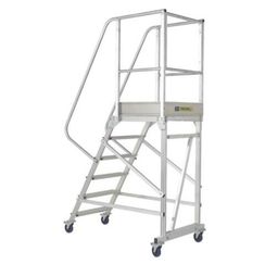 Вышка - стремянка разборная на колесах (150 кг) MEGAL ВС-3.0