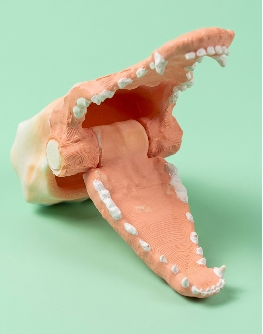 Открывающаяся пасть (модель)- составной запатентованный механизм без силиконового языка