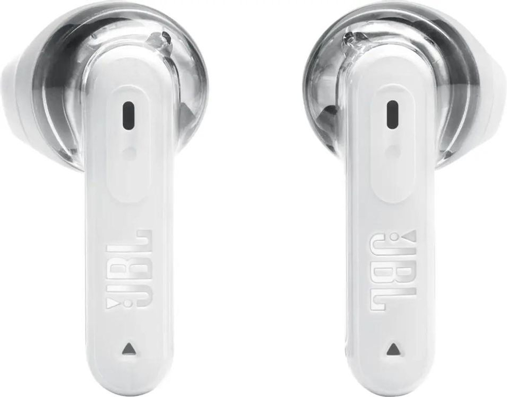 Наушники JBL Tune Flex 2 Ghost Edition, Bluetooth, вкладыши, прозрачный/белый [jbltflex2gwht]