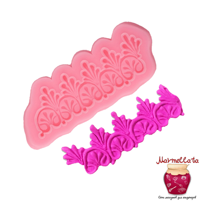 Молд силиконовый "Тесьма", 17*6,5 см