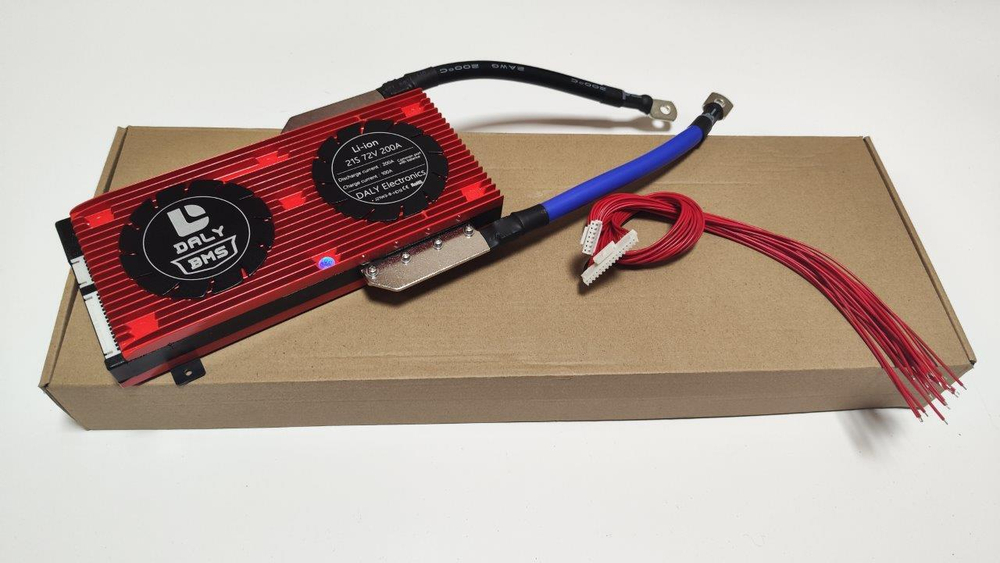 Плата контроля BMS Li-ion 21S 72V 200A
