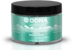 Ароматизированная соль для ванны меняющая цвет воды DONA Bath Salt Sinful Spring 215 г (Цвет: голубой)