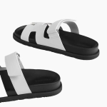 Hermes Chypre Sandal "Blanc"