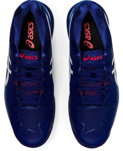 Мужские кроссовки теннисные Asics Gel-Resolution 8 Clay - dive blue/white