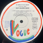 Dizzy Gillespie Sextet ‎– The Complete Pleyel Concert 2LP (Франция 1984г.)