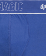 Мужские трусы шорты Atlantic, 1 шт. в уп., хлопок, голубые, MH-1200