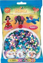 Hama Бусинки для термомозаики MIDI микс, 3000 шт. (201-69)