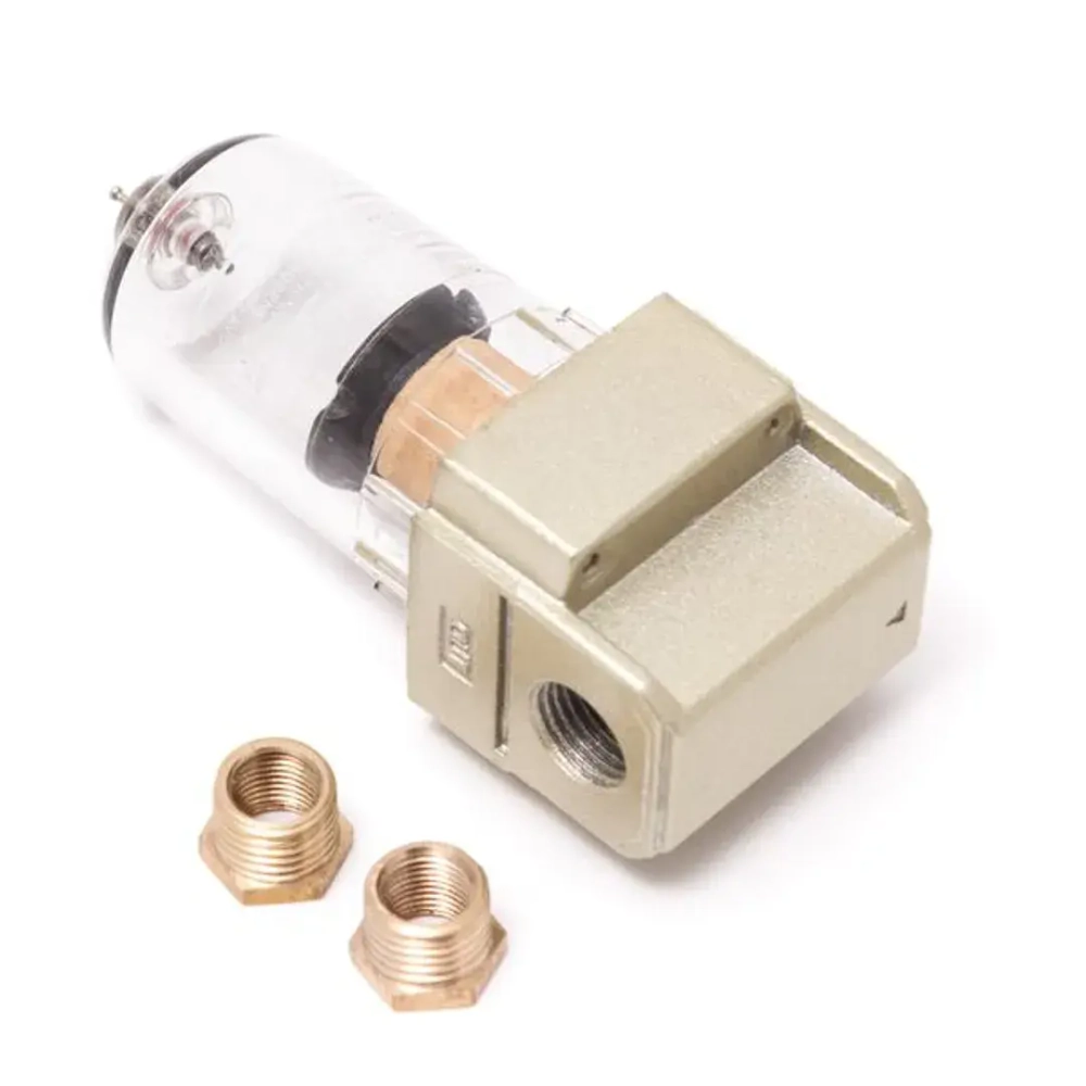 Фильтр для пневмосистем мини 1/8''(10 bar, пропускная способность: 200 л/мин, температура воздуха: 5°-60°С, 5мк) Partner PA-AF2000-01