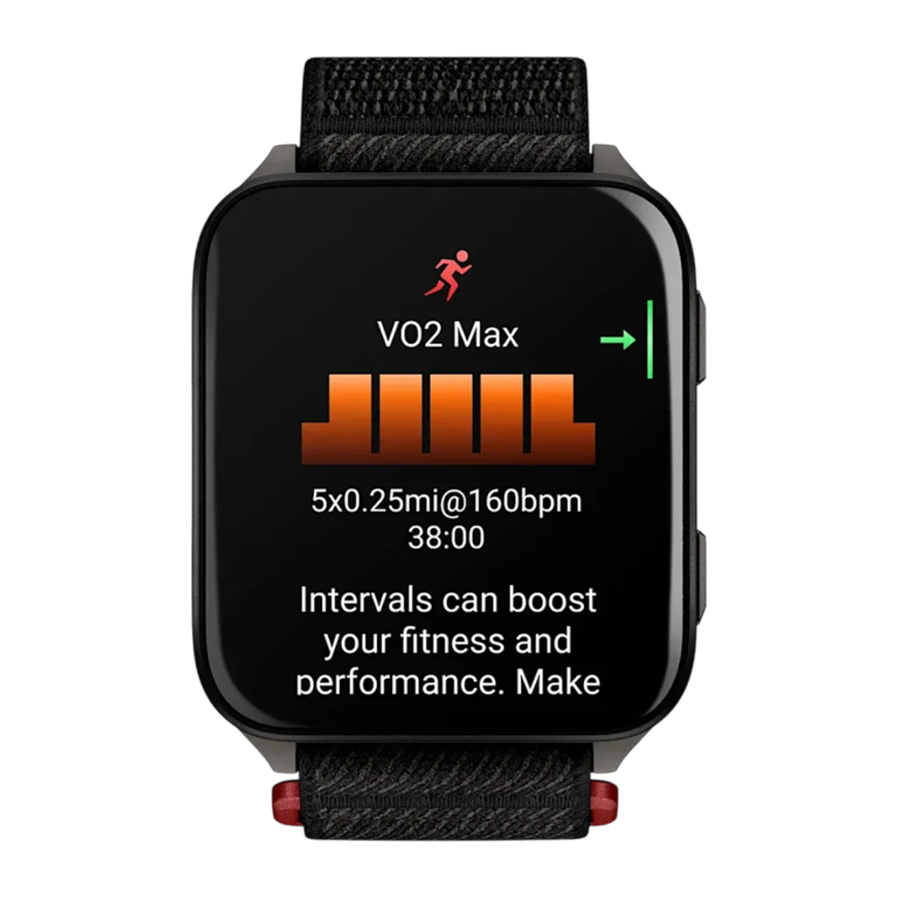 Спортивные часы Garmin Venu X1, чёрный нейлоновый браслет ComfortFit Чёрный безель, AMOLED-дисплей с сапфировым стеклом. Браслет с текстильной застёжкой — на запястье обхватом 140–230 мм