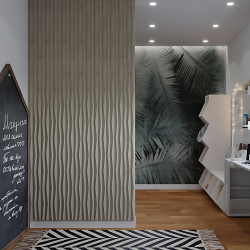 PU Future stone panel Volcanic Grey