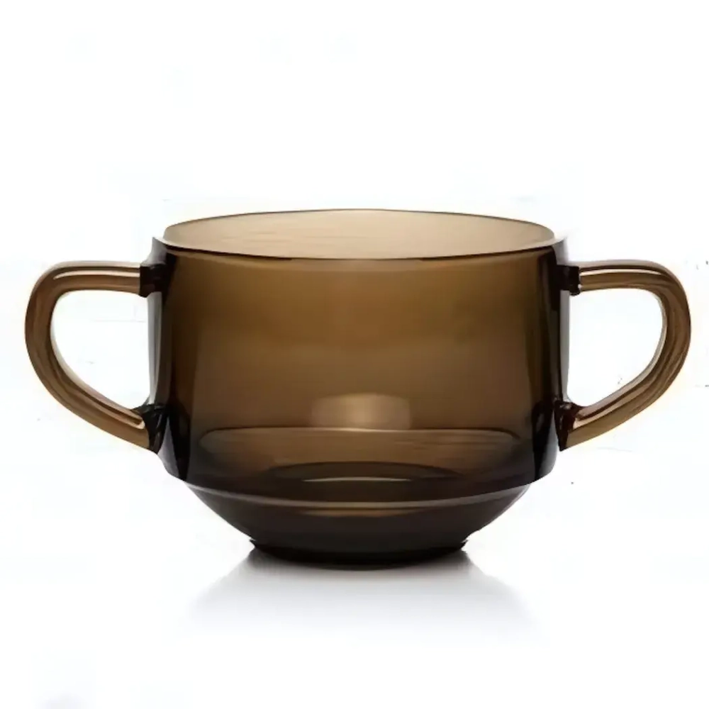 Бульонница стеклянная 480мл «Броунз» 53772SLBZT