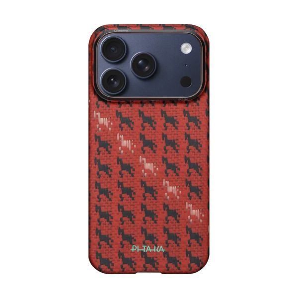 Чехол Pitaka Edge Case для iPhone 17 Pro, Бордовый | Maroon