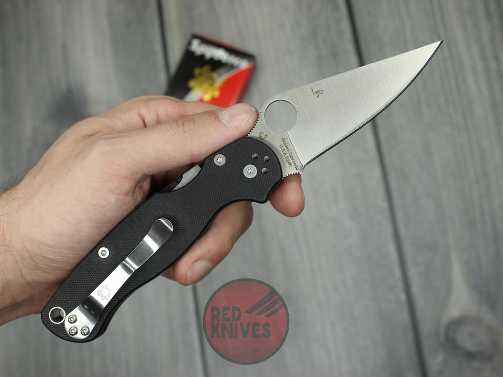 Нож Spyderco Paramilitary 2 Black C81GP2