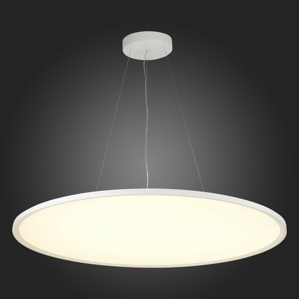 ST602.543.72 Светильник подвесной Белый LED 1*72W 4000K 6 480Lm Ra&gt;80 120 IP20 D780xH35 185-265V