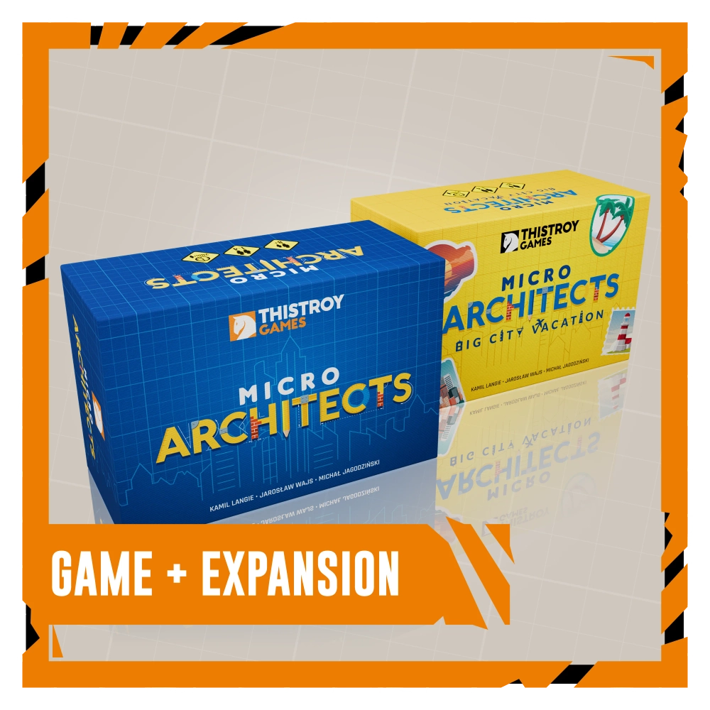 Micro Architects + Big City Vacation - настольная игра