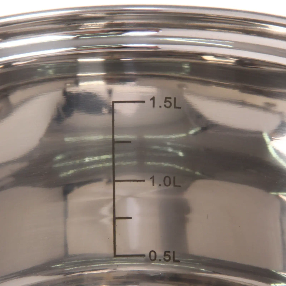 Набор посуды из нержавеющей стали VICALINA 4 предмета (4 кастрюли 1,9л, 2,7л, 3,6л, 6,0л) VL-585