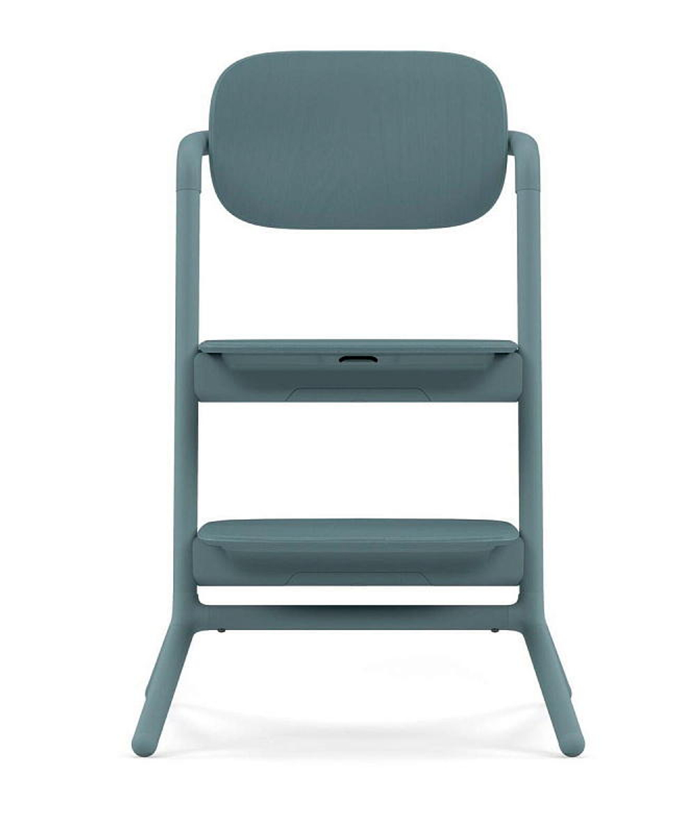 Стульчик для кормления Cybex Lemo 4 в 1 с мягкими чехлами Comfort Inlay Stone Blue/Pearl Pink