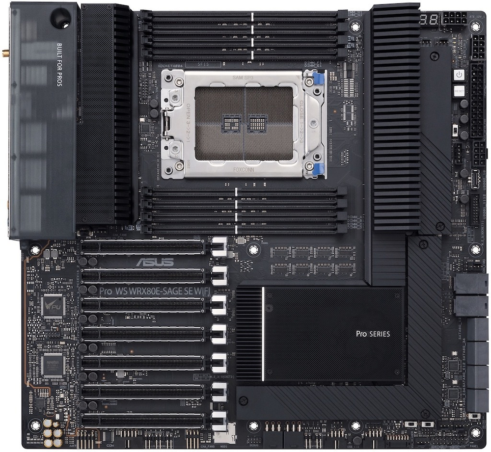 Материнская плата E-ATX ASUS PRO WS WRX80E-SAGE SE WIFI