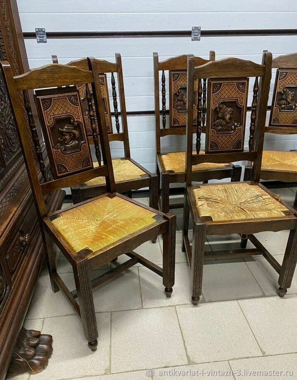 Старинные стулья 6 шт