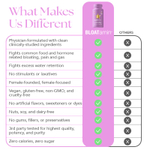 HAIRtamin, BLOATamin ™, 30 веганских капсул