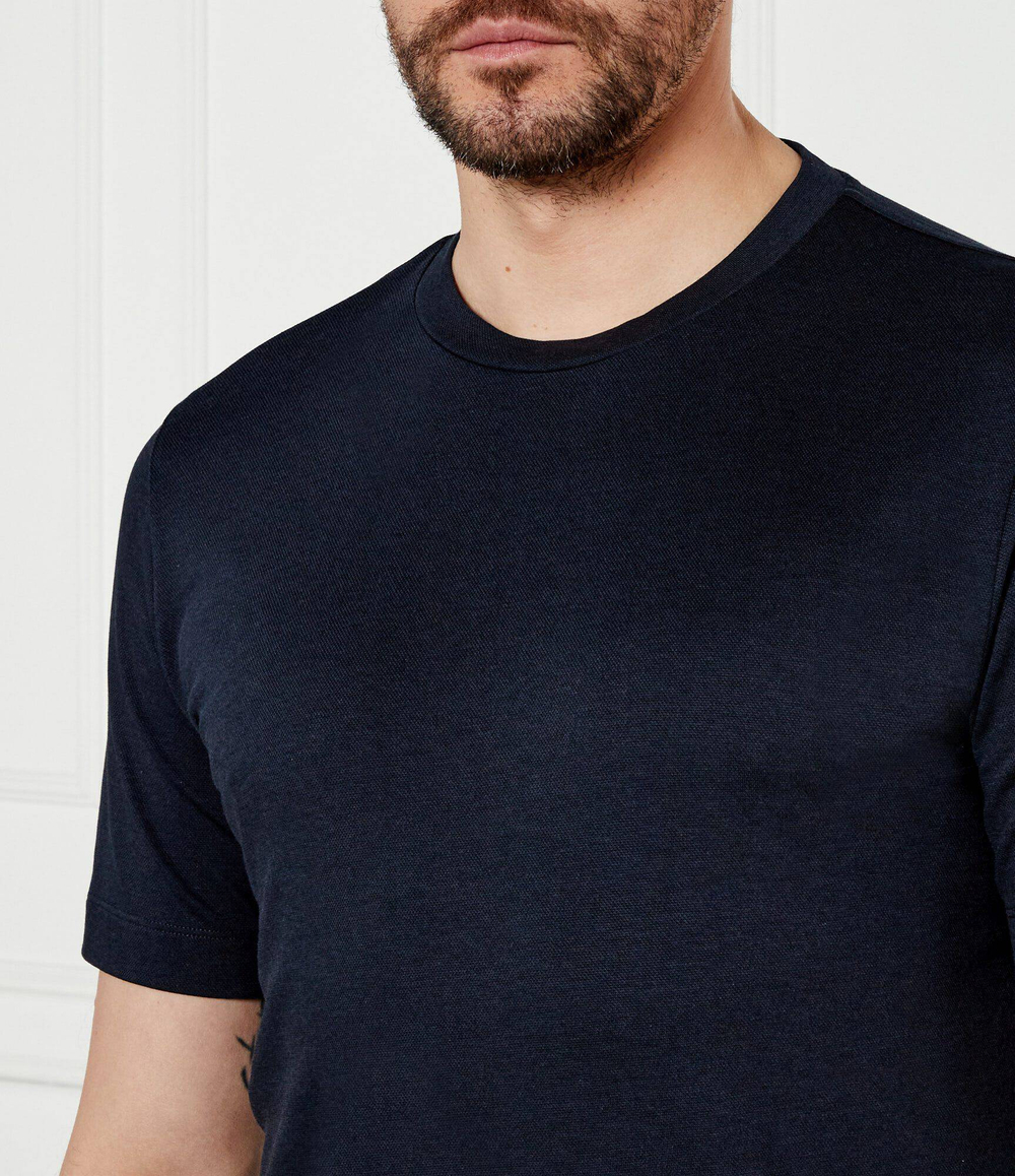 Футболка BOSS BLACK - темно-синий(50521129)