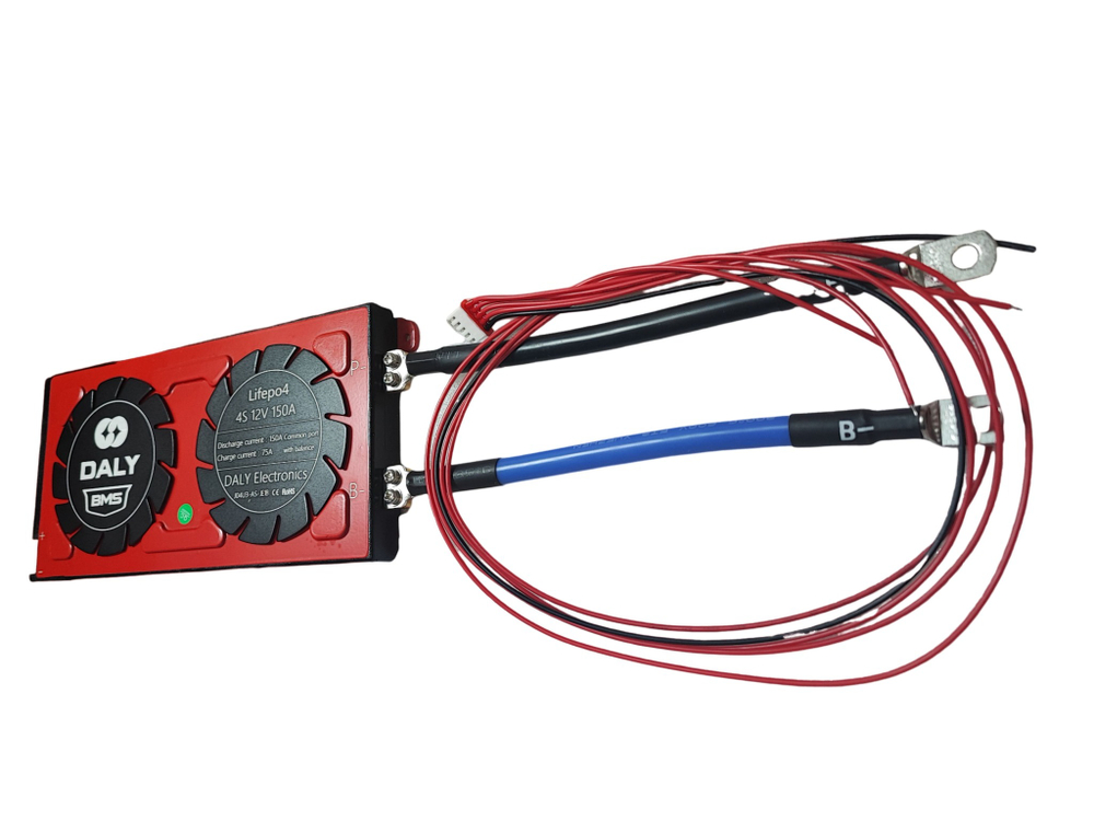 Плата контроля BMS LiFePO4 4S 12V 150A