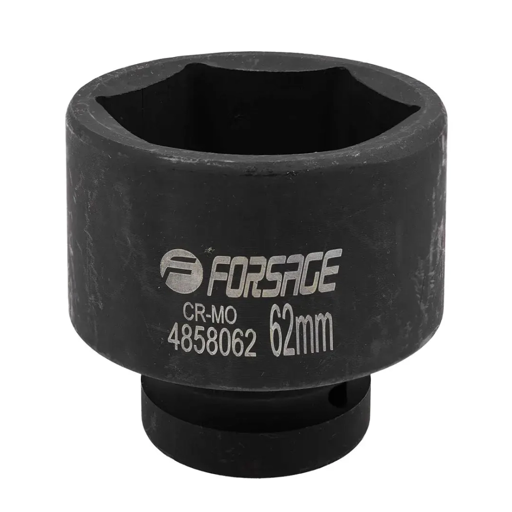 Головка ударная 1'', 62мм (6гр.) Forsage F-4858062
