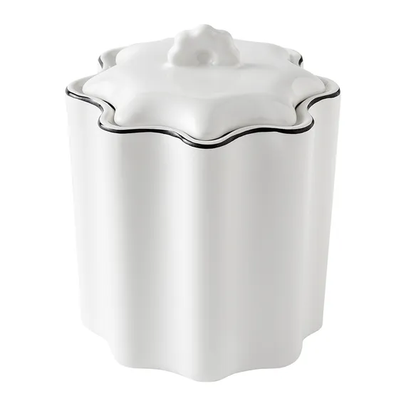 Банка для хранения camellia, белая