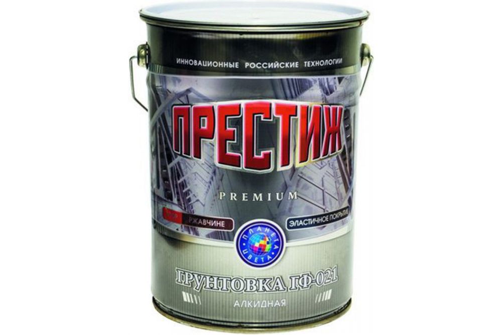 ГРУНТ ГФ-021 КРАСНО-КОРИЧНЕВЫЙ  6 КГ ПРЕСТИЖ СТОП