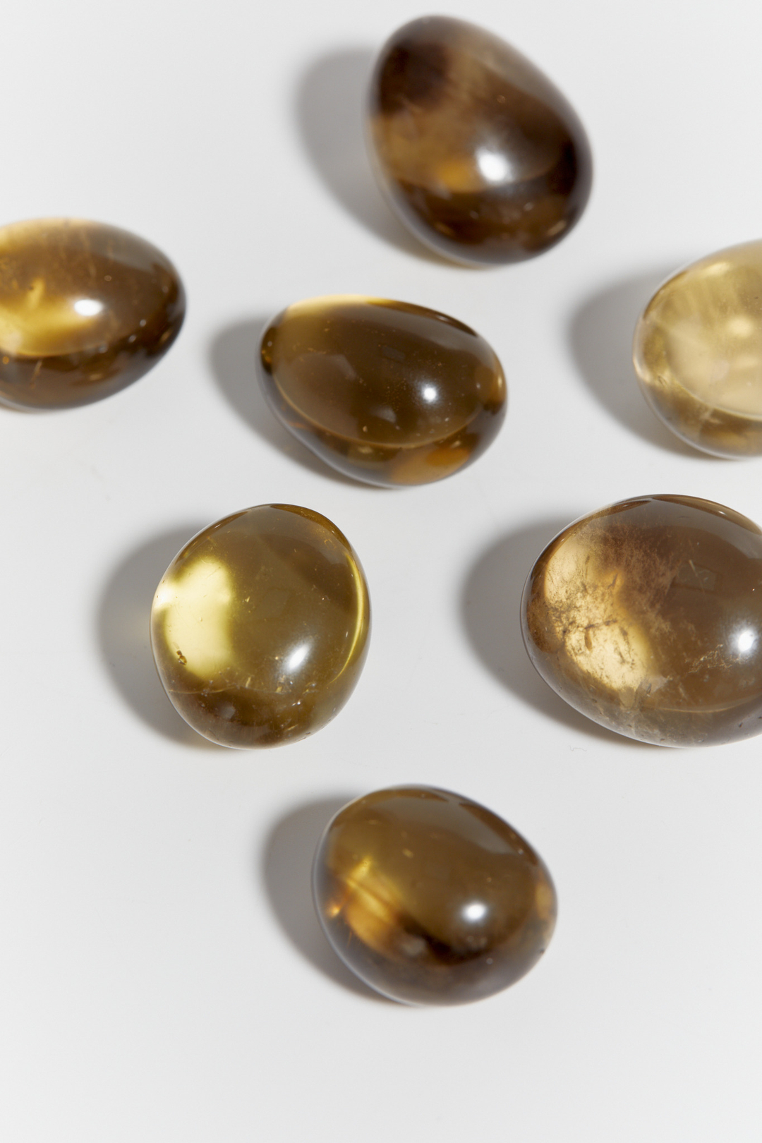 Цитрин галтовка высший сорт L