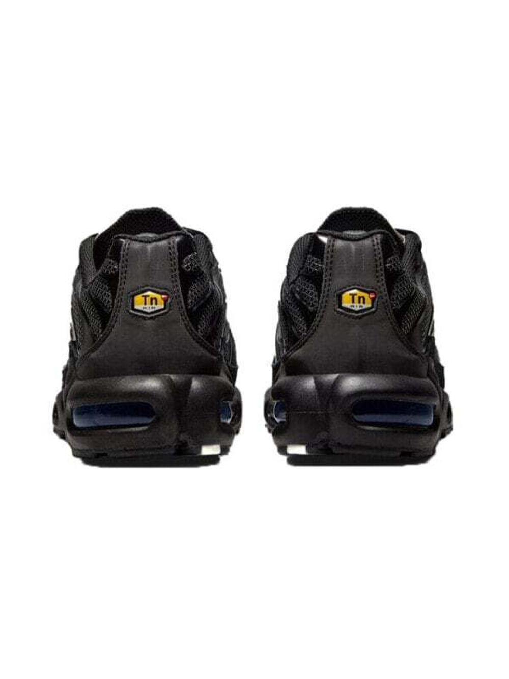 Nike Air Max Plus Black Suede Silver