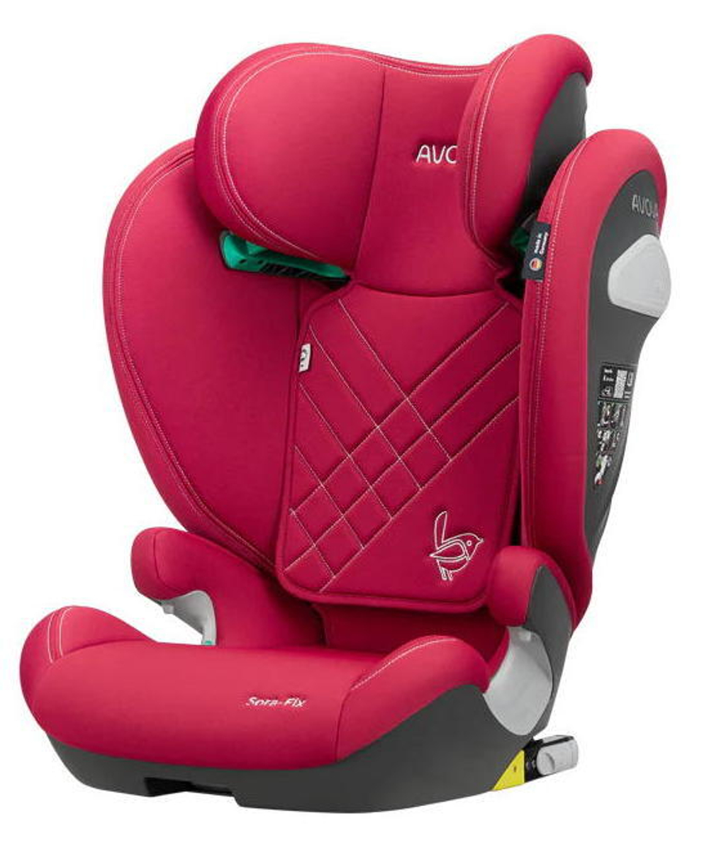 Автокресло Avova Sora Fix (15-36 кг, 100-150 см) Berry Pink